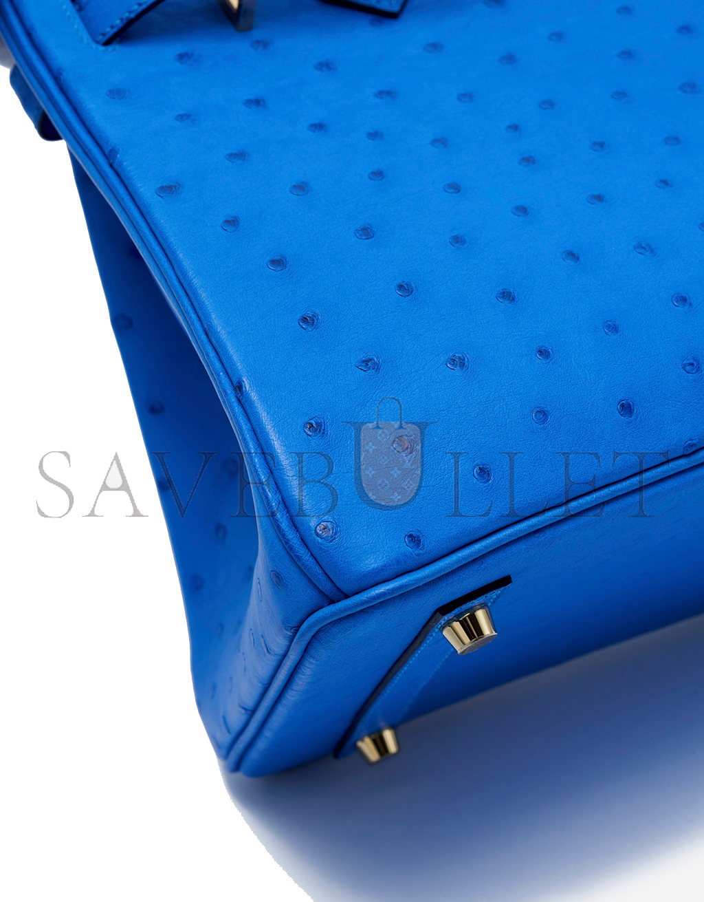 HERMES MASTER BIRKIN 30 BLUE MYKONOS 28624521 (30*24*16cm)